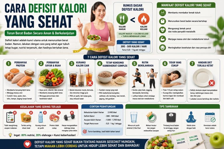 Cara Defisit Kalori yang Sehat untuk Hasil Diet yang Berkelanjutan
